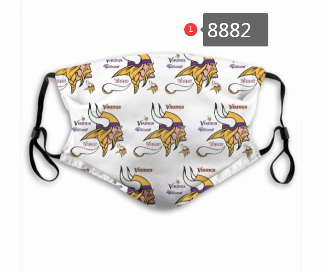 Minnesota Vikings #5 Dust mask with filter